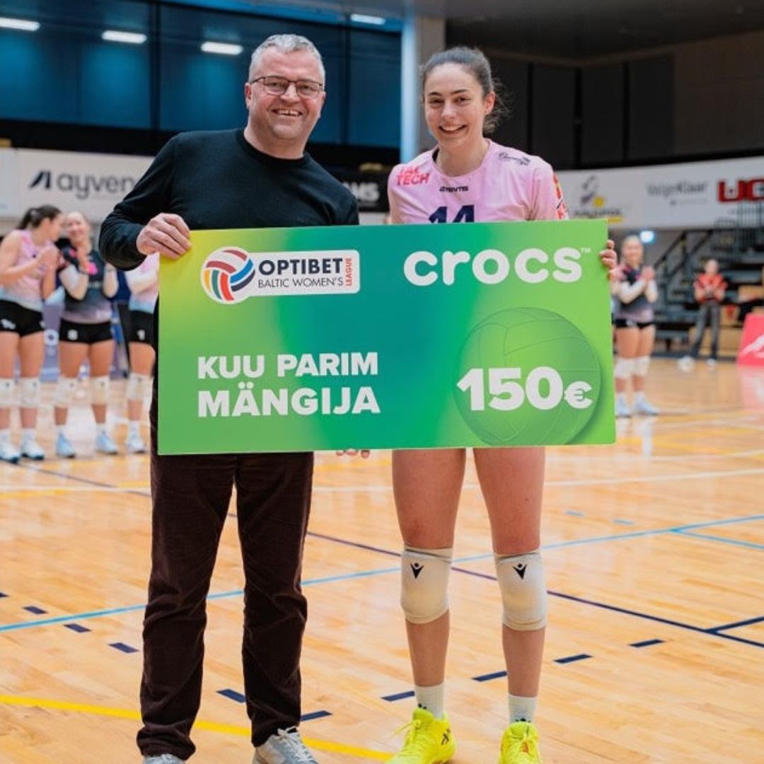 Vorkpall_Eesti Võrkpalli Liidu juhatuse liige Vallo Põldma ja Caterina Cicetti_Foto_Lisbeth Soone_Crocs.jpg (132 KB)